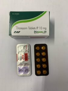 Diazepam Tablets 10mg (Dizpam-10)