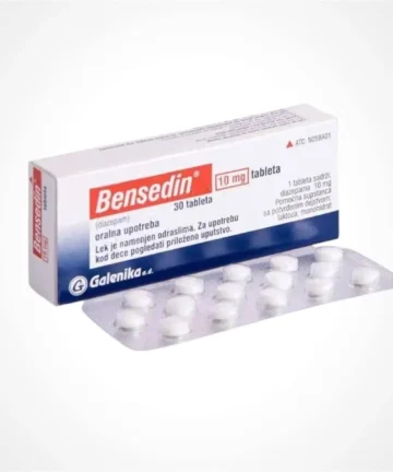 Bensedin Diazepam 10mg Tablets