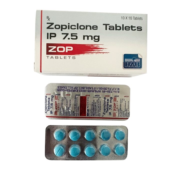 Zopiclone Tablets (Blue)